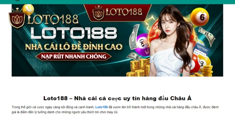 Hướng dẫn đăng nhập Loto188